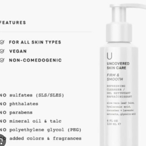 Firm & Smooth Uncovered Skin Line Refreshing Cleanser - Picture 5 of 7